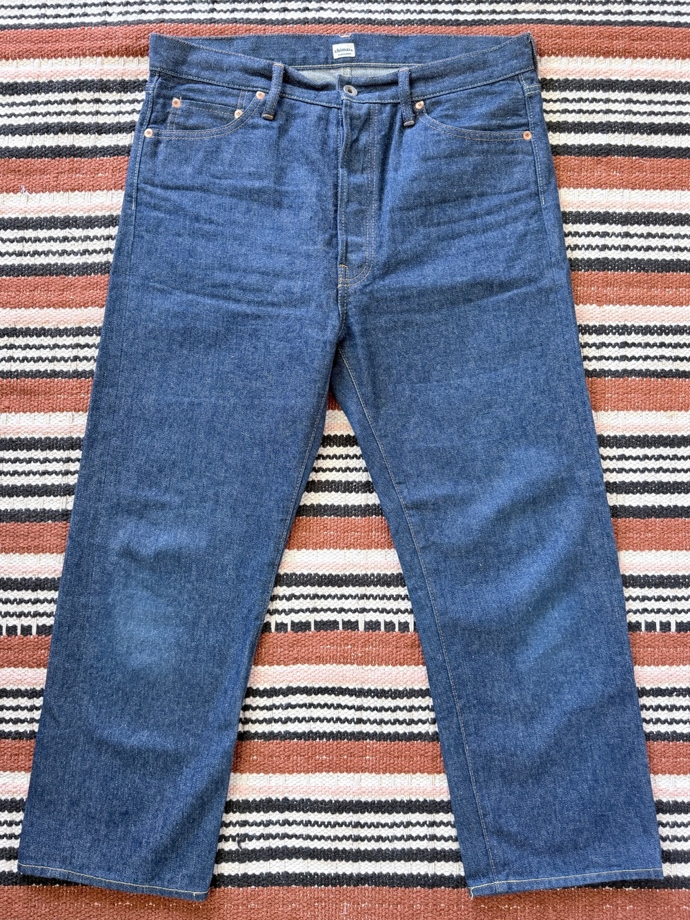 Chimala Selvedge Denim Wide Taper Cut